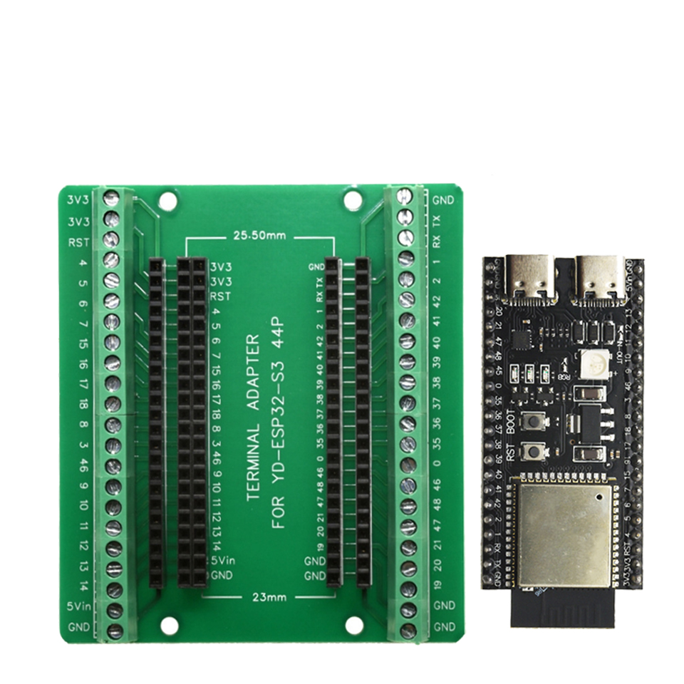 Esp32 Devkit - ESP32-S3開発ボード用拡張アダプターキット、N8R2 N8R8 N16R8 44ピンType-C、WiFi BT 2.4Gワイヤレスモジュール付き