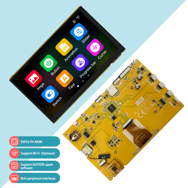 Esp32 C6 - ESP32 P4 7 インチ LCD 開発ボード容量性タッチスクリーンオンボード