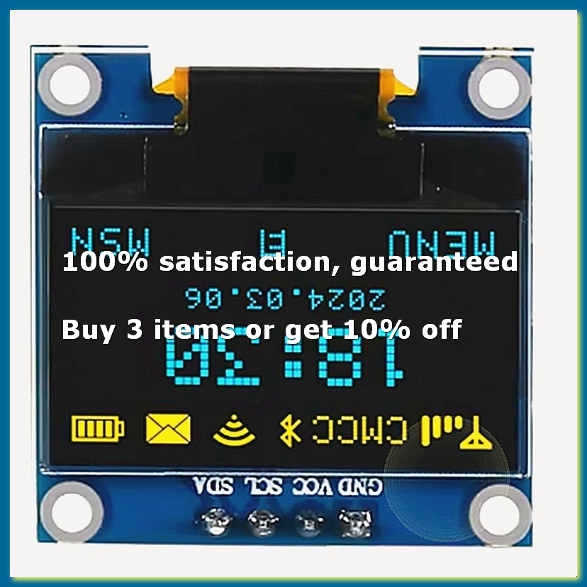 Esp8266 - 0.96 インチ OLED ディスプレイ画面モジュール I2C IIC