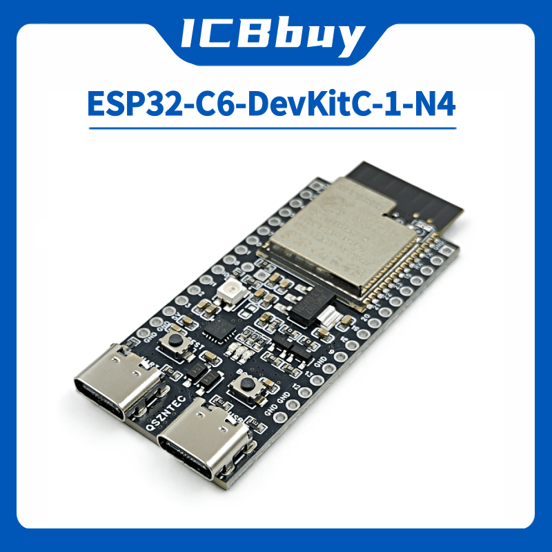 Espressif Esp32 - ESP32-C6-DevKitC-1 ESP32-C6 コアボード WIFI6 BLE Zigbee