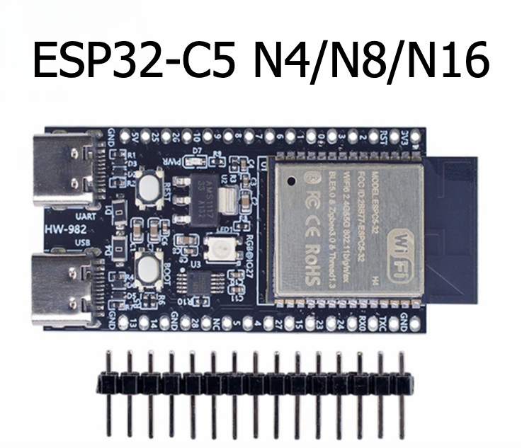 Esp32 Uart Module - Esp32-c5-devkitc-1 N4/N8/N6 コアボード開発ボード Bluetooth 5 2.4GHz/5GHz