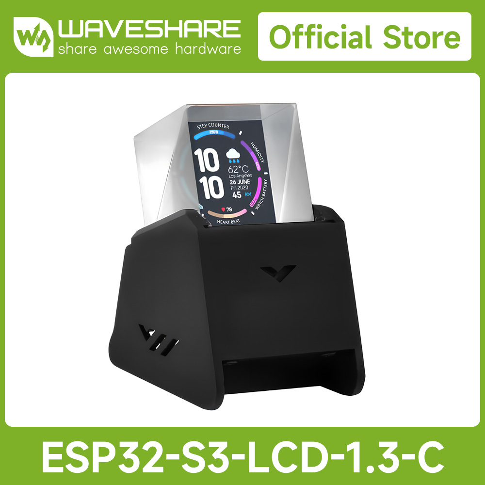 Esp32 S3 - Waveshare ESP32-S3 1.3 インチディスプレイ開発ボード 240×240、内蔵 ST7789V2