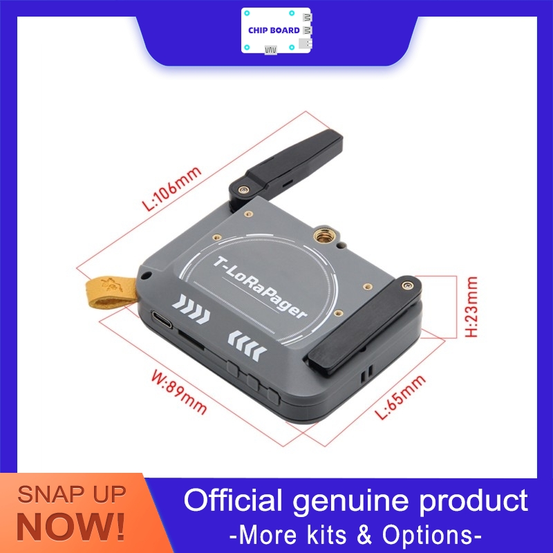 Esp32 Uart Module - LILYGO T-LoRa ページャー ハンドヘルド通信デバイス ESP32-S3 搭載、キーボード入力、GNSS測位、LoRa対応