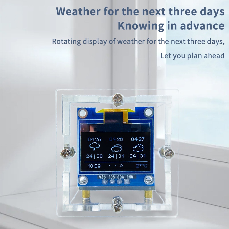 ESP8266 ミニ天気時計キット DIY はんだ付けプロジ - Esp8266 のレビューと価格