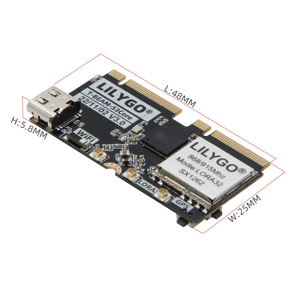 LILYGO T-BEAM-CORE V3.0 L76K U - Esp32 のレビューと価格