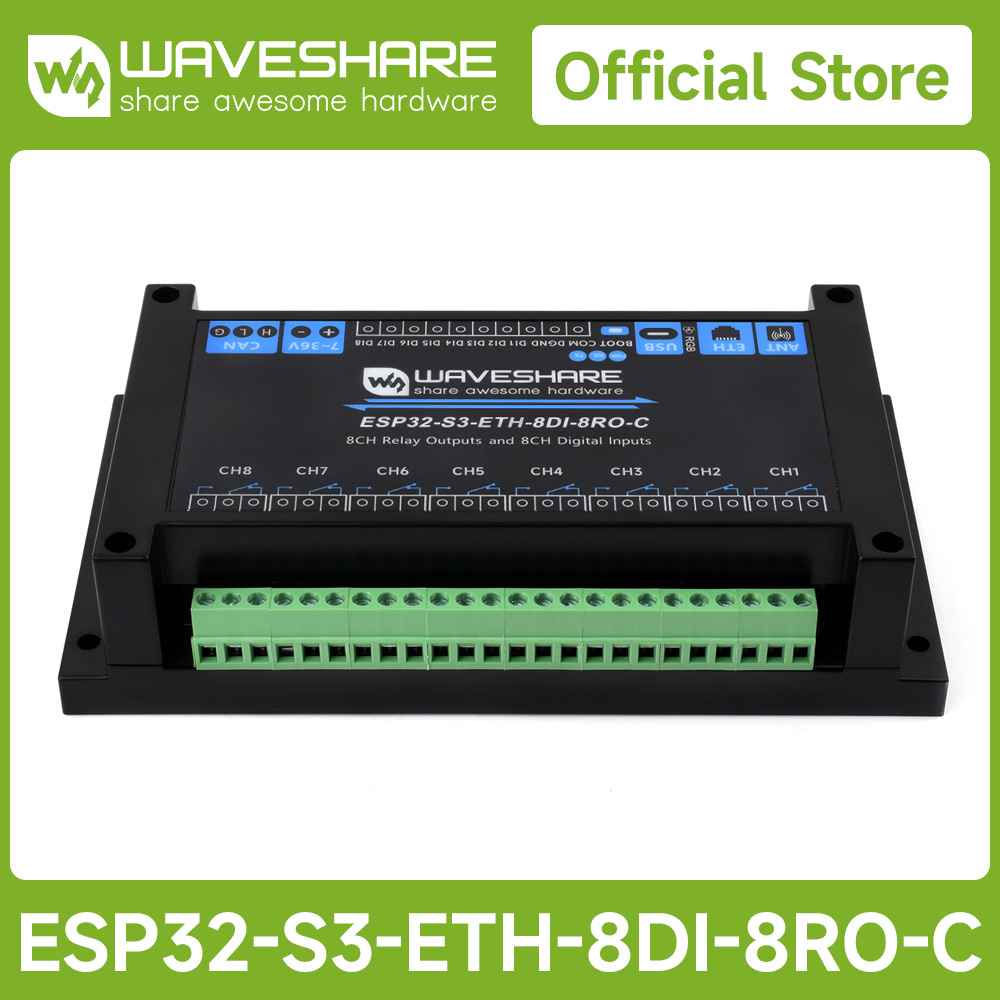 産業用 8 チャンネル ESP32-S3 WiFi リレー  - Esp32 S3 のレビューと価格