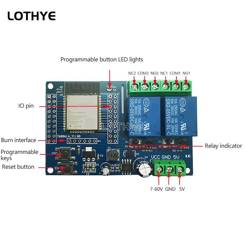 ESP32 デュアルチャンネル WiFi Bluetooth - Espressif Esp32 のレビューと価格