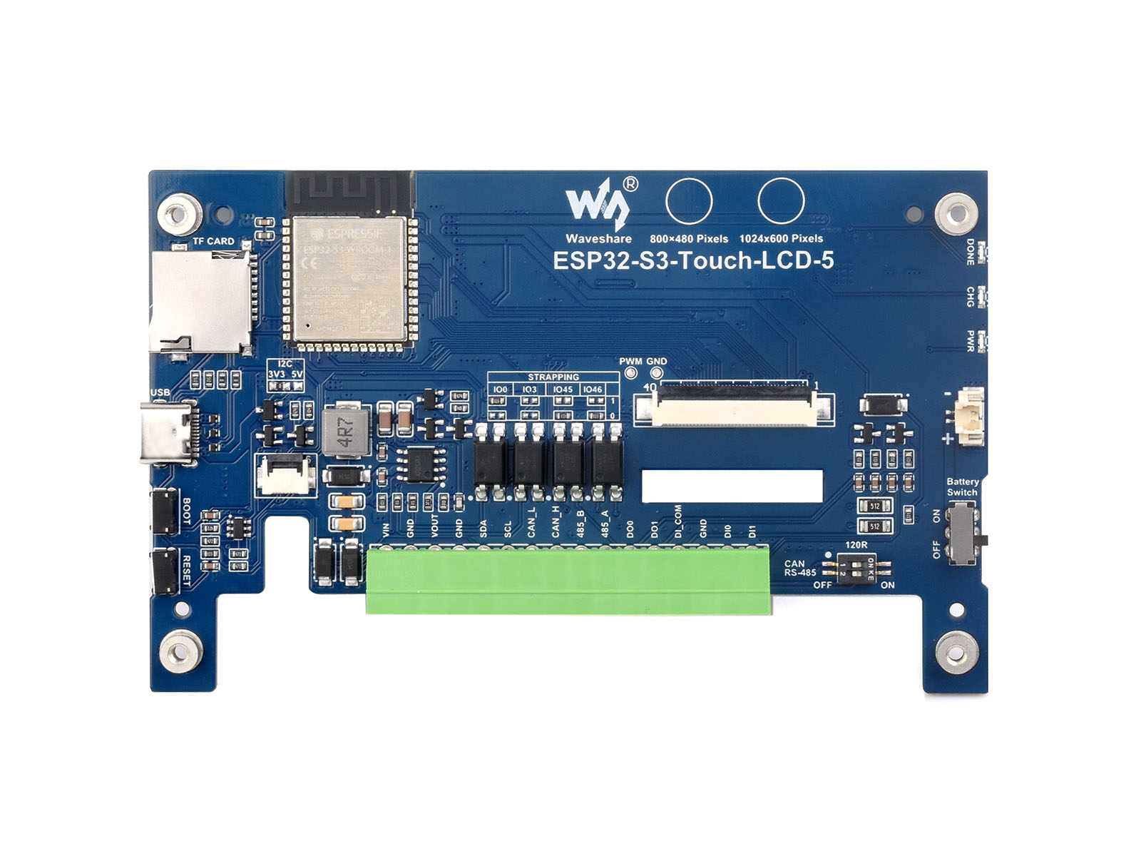Waveshare ESP32-S3 5 インチ静電容量式タ - Esp32 Uart Module のレビューと価格