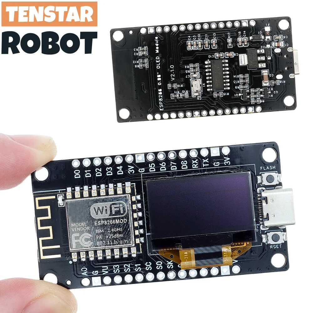 NodeMCU ESP8266 V3 開発ボード 0.96  - Esp8266 Nodemcu のレビューと価格