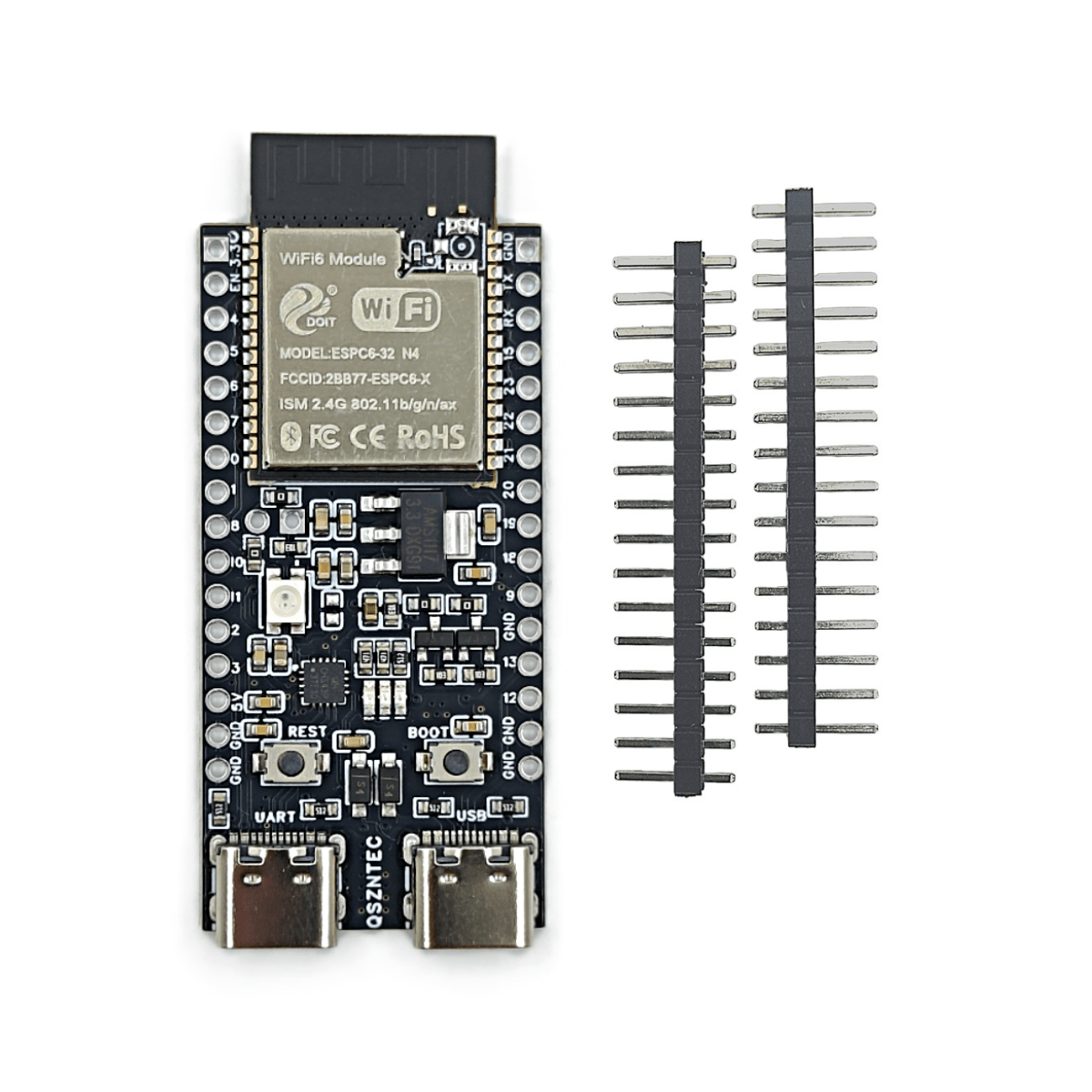ESP32-C6-DevKitC-1 ESP32-C6 コア - Espressif Esp32 のレビューと価格