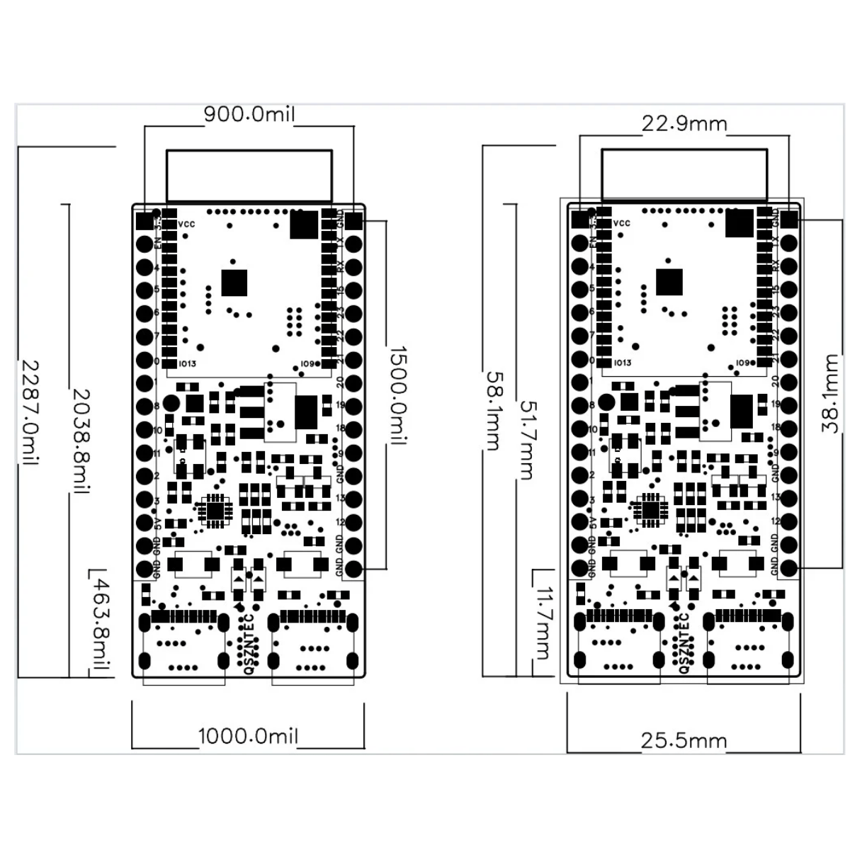 ESP32-C6-DevKitC-1 ESP32-C6 コア - Espressif Esp32 のレビューと価格