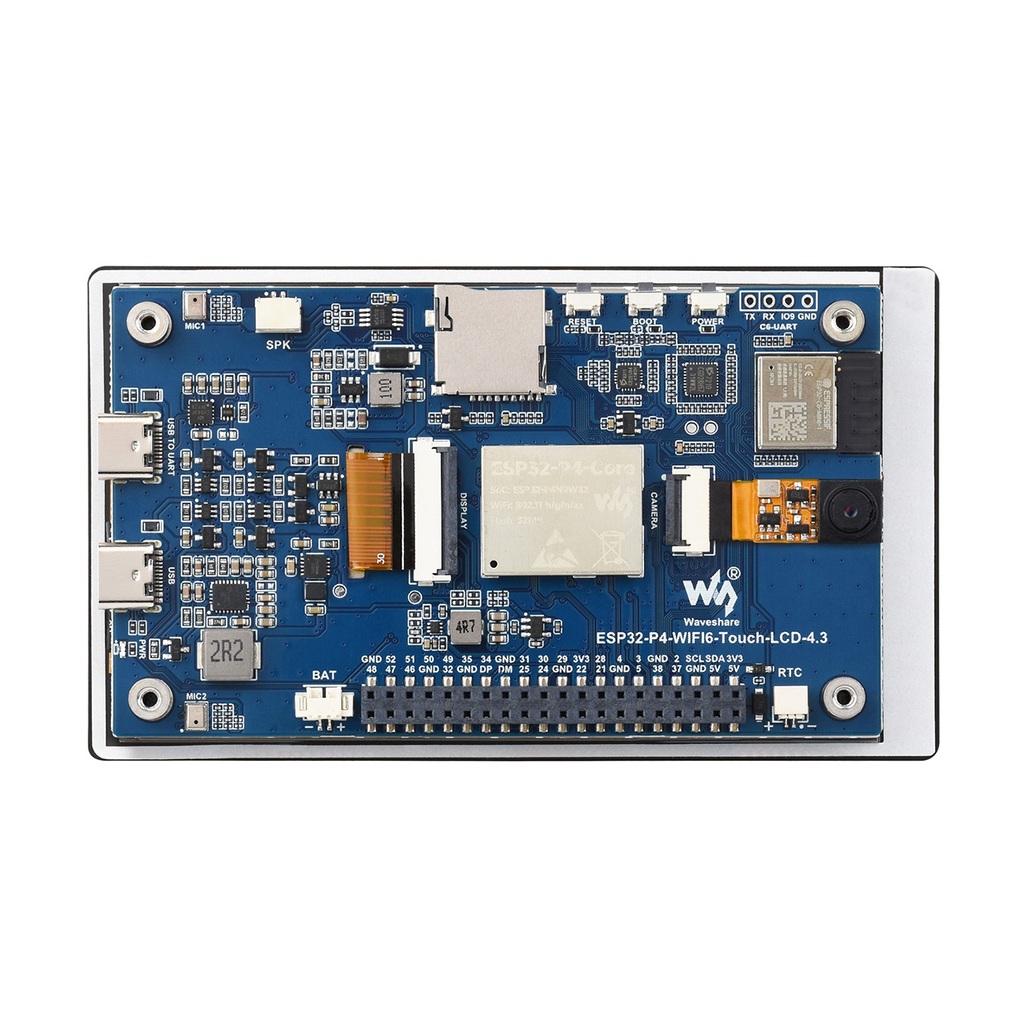 Waveshare ESP32-P4-WIFI6 4.3イン - Esp32 Uart Module のレビューと価格